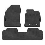 For Toyota Corolla Hatch 2012 - 2018 Custom Car Floor Mats Rubber Black