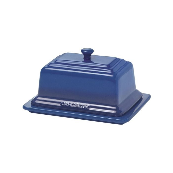 Chasseur La Cuisson Ceramic Butter Dish - Blue