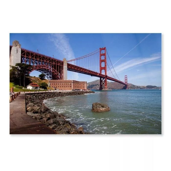 Golden Gate Bridge  Print 100% Australian Made 120 x 90cm  (Acrylic)