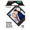FUJIFILM INSTAX SQUARE Black Film (10 Pack)