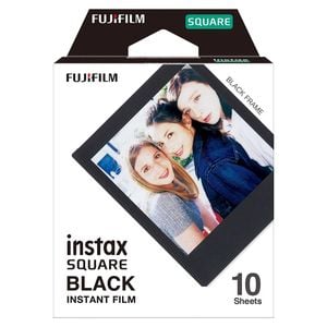 FUJIFILM INSTAX SQUARE Black Film (10 Pack)