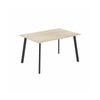Olg Flare Bar Leaner Black Frame Nordic Maple Top L3200mm X W750mm