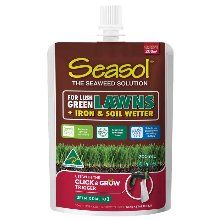 Seasol 700ml Click and Grow Pouch for Lush Green Lawns