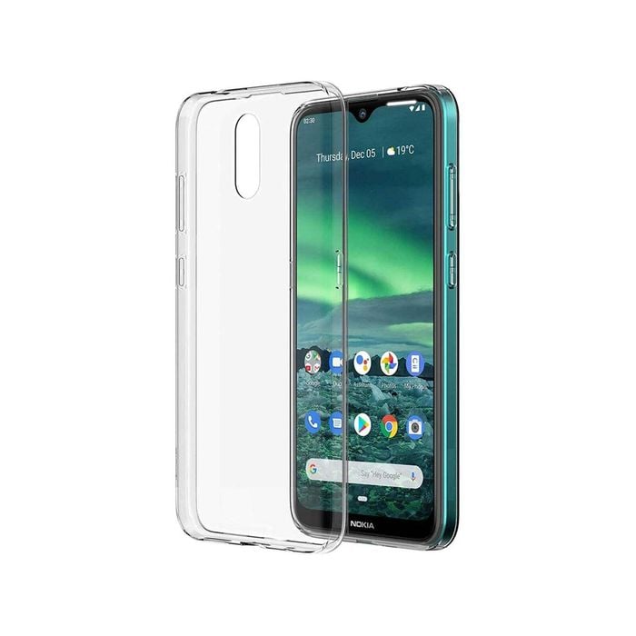 MEZON Nokia 2.3 Ultra Slim Clear TPU Gel Back Case
