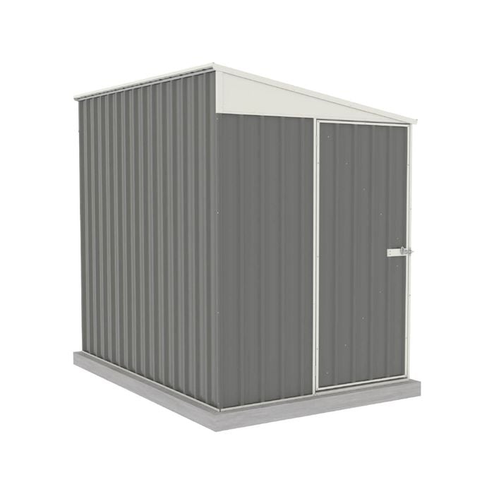 Absco Sheds 1.52 x 2.26 x 2.06m Woodland Grey Narrow Single Door Garden Shed