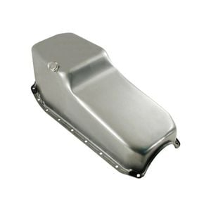 Small Block Chev Raw Steel Oil Pan Right-hand Dipstick, Suits Sbc Engines 1980-1984