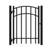 Masterworks 915 x 40 x 1195mm Black Mayfair Garden Gate