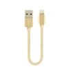 Braided Cable Lightning Data Charger Cord for Apple iPhone 5 6 7 8 X XS Xr PLUS 11 12 Pro Max Mini SE iPad - 20cm