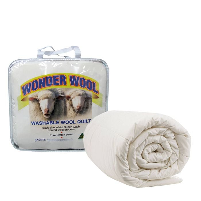 Bloomington 500GSM Washable Wool Quilt Queen 210 x 210 cm