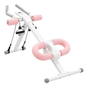 Centra Foldable Adjustable Ab Trainer - Pink/white