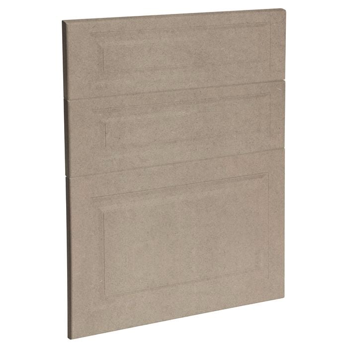 Kaboodle 600mm Raw Board Heritage 3 Drawer Panels