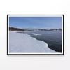 Lake with Trees in winter  Print 100% Australian Made 120x90cm  (Poster)