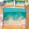 3D Beach Sea 206 Bed Pillowcases Quilt King Single Size