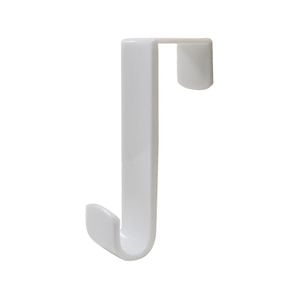 Adoored White Over-The-Door Deco Hook - 2 Pack