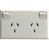 HPM Double Powerpoint White CD777WE