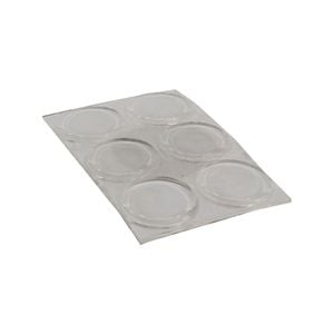 Surface Gard 19mm Clear Round Floor Protection - 6 Piece