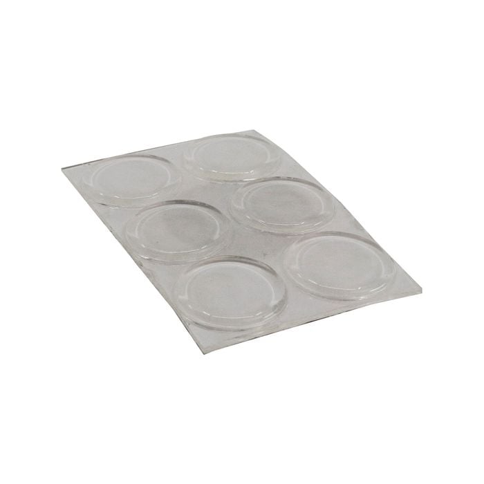 Surface Gard 19mm Clear Round Floor Protection - 6 Piece