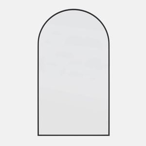 Future Glass Mega Arch Full Length Mirror - 2100 x 1200mm - Black