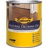 Cabot's 1L Traditional Pine Natural Decking Oil 