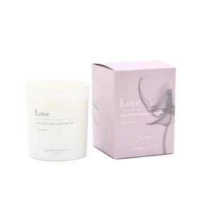 Bramble Bay Love Candle Peony Violet Jasmine and Wild Rose Scented Inspirational