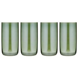 2x 2pc Tempa Verity Highball Tumbler Drinking Glass Set - Fern