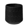 Northcote Pottery 17cm Black Carter Pot