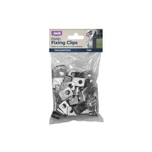 Jack Mesh Panel Fixing Clips - 50 Pack