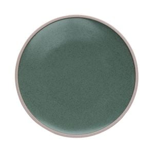 Olympia Anello Plates Green Raw Edge 205mm 6 Pack