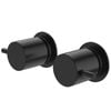 Caroma Luna Black Lead Free Lever Wall Top Assemblies