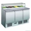 Thermaster Three Door Salad Marble Prep Top  - Pizza Prep Fridges (gns1300e)