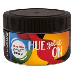 Taubmans 250ml Hi-C Red Sample Pot