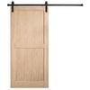 Corinthian 2150 x 1000 x 35mm Internal Barn Door American Oak Moda AWOBD3