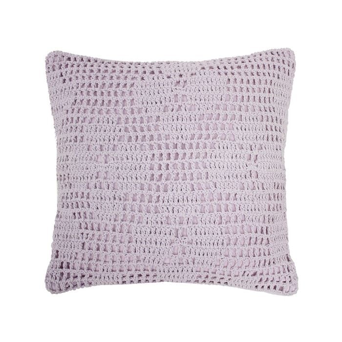 Bambury Callista Square Cushion - Lilac