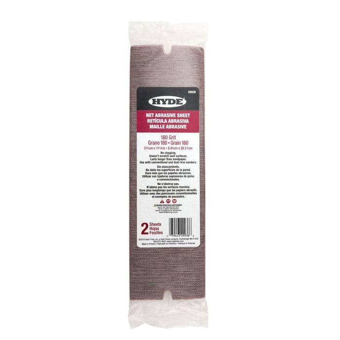 Hyde Net Abrasive sheets 180grit 2 Pack