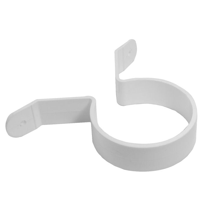 Icon Plastics 80mm PVC Round Downpipe Clip