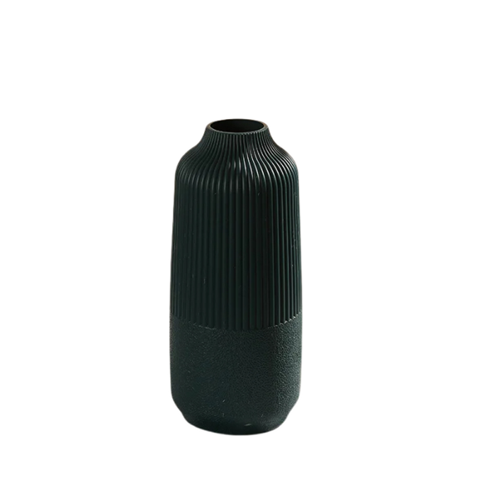 ANYDECO Flower Vase Navy Blue Large Nordic Style Pot Room Home Decor