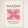 Galrie Henri Matisse Vintage Art Print Exhibition at Berggruen & Cie (Pink II), Wood Frame, A2 42 x 60cm (16 x 24inch)