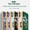 Iphone Ring Case 11 Pro Max Ring Case Cyan Luxury Cover - Bunnings ...