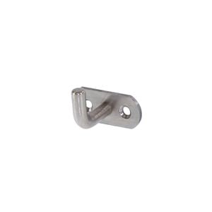 Pinnacle 20kg Satin Chrome Plated Wall Mounted Single Hook
