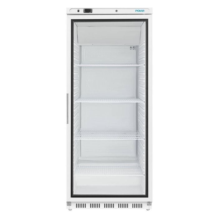 Polar C-series Upright Display Fridge 600ltr White - Cz787-a