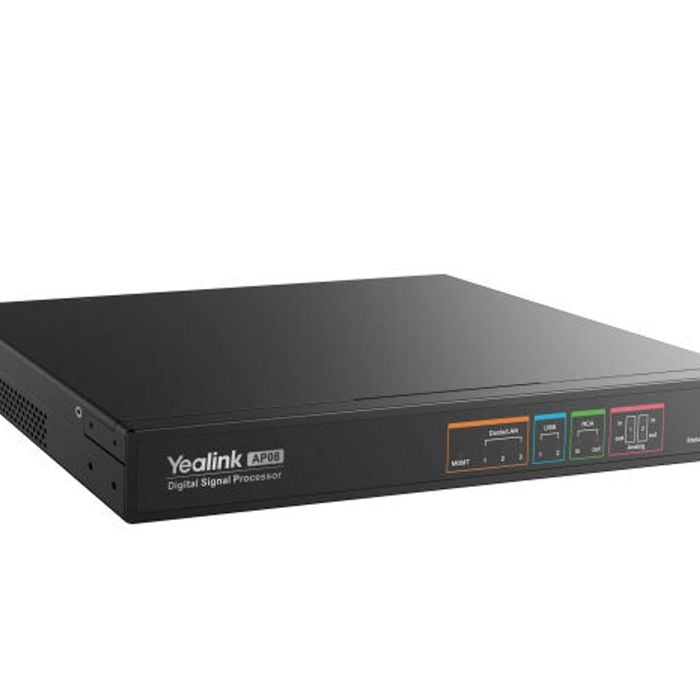 Yealink Ap08 Dante Dsp – Rack-mountable – Digital Signal Processor For Av Systems