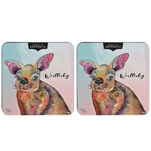 Banksia Red Wallaby Tin Lemon Mrytle Finger Biscuits 150g - 2 Pack