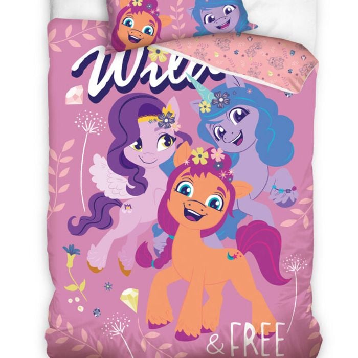 My Little Pony Wild and Free Quilt Cover Set Single Bed