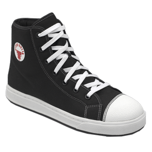 John Bull Black/White Python Safety Boot - Size 9