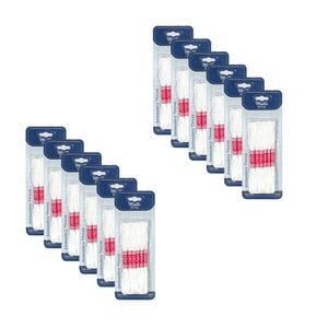 12x 6pc Malli White 8m  Sewing Embroidery Cross-stitch Thread