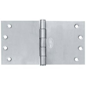 Austyle 100 x 125 x 3mm 304 Grade Stainless Steel Broad Butt Fixed Pin Hinge