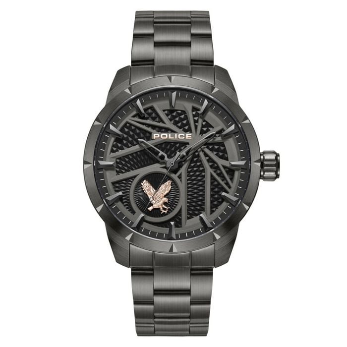 Police Neist Gunmetal Grey Dial Stainless Steel Men's Watch (pewjg2227303)
