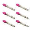 6x Maxwell & Williams Grabbers Mini Serving Tongs 18cm Silicone Grip Pink