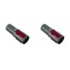 2x Cleanstar Quick-Release Conversion Adaptor Tool to Standard 32mm Fitting Suits Models: V7, V8, V10, V11