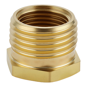 Kinetic - 15mm x 10mm Brass Threaded Hex Bush LF